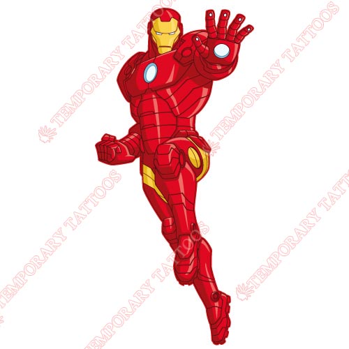 Iron Man Customize Temporary Tattoos Stickers NO.192